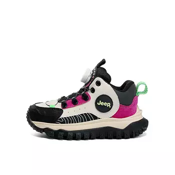 Кроссовки Jeep Kids Lifestyle Shoes Kids High-top Pink, красный