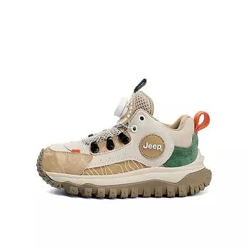 Кроссовки Jeep Kids Lifestyle Shoes Kids High-top Khaki, хаки/зеленый
