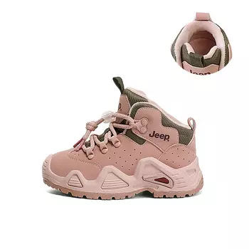 Кроссовки Jeep Kids Lifestyle Shoes Kids High-top Pink, цвет Grapefruit powder (fluffy)