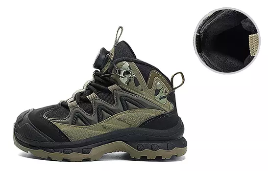Кроссовки Jeep Kids Lifestyle Shoes Kids High-top, черный/хаки