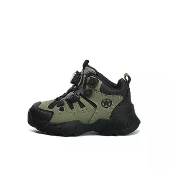 Кроссовки Jeep Kids Lifestyle Shoes Kids High-top Black, зеленый