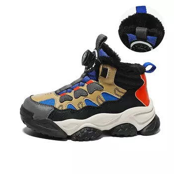 Кроссовки Jeep Kids Lifestyle Shoes Kids High-top Brown, коричневый