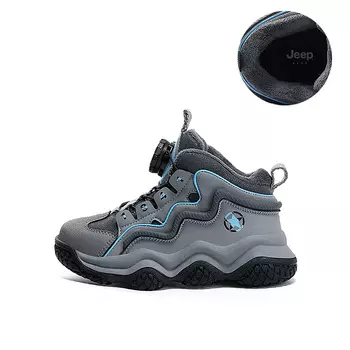 Кроссовки Jeep Kids Lifestyle Shoes Kids High-top Gray, синий