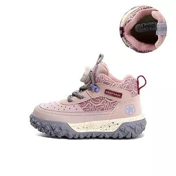 Кроссовки Jeep Kids Lifestyle Shoes Kids High-top Pulse Magenta/Pulse Mint/Purple Rush, фиолетовый