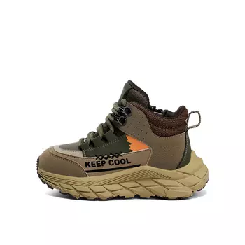 Кроссовки Jeep Kids Lifestyle Shoes Kids High-top Military Green, хаки