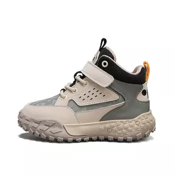 Кроссовки Jeep Kids Lifestyle Shoes Kids High-top Beige, бежевый
