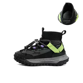 Кроссовки Jeep Kids Lifestyle Shoes Kids High-top Black, черный