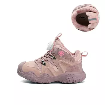Кроссовки Jeep Kids Lifestyle Shoes Kids High-top Pink, цвет Cherry Blossom Pink