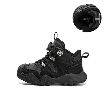 Кроссовки Jeep Kids Lifestyle Shoes Kids High-top Gray, черный