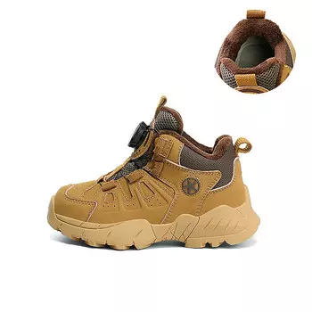 Кроссовки Jeep Kids Lifestyle Shoes Kids High-top Brown, коричневый