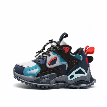 Кроссовки Jeep Kids Lifestyle Shoes Kids High-top Blue, цвет Pengcheng Wanli (plush)