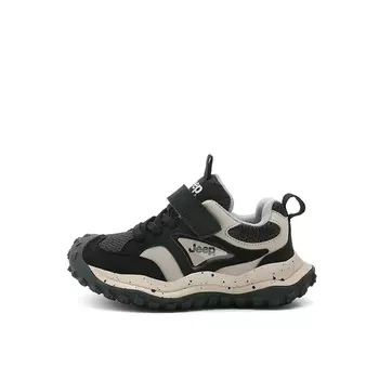 Кроссовки Jeep Kids Lifestyle Shoes Kids Low-top Beige, черный