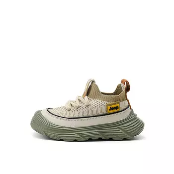 Кроссовки Jeep Kids Lifestyle Shoes Kids Low-top Green, бежевый/оранжевый