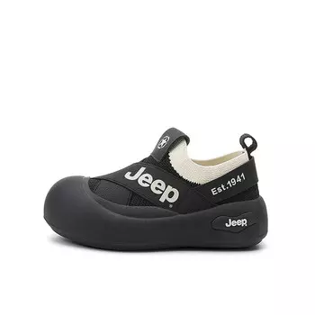 Кроссовки Jeep Kids Lifestyle Shoes Kids Low-top Beige, черный