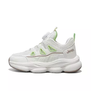 Кроссовки Jeep Kids Lifestyle Shoes Kids Low-top White, зеленый