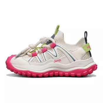 Кроссовки Jeep Kids Lifestyle Shoes Kids Low-top Rose Powder, розовый