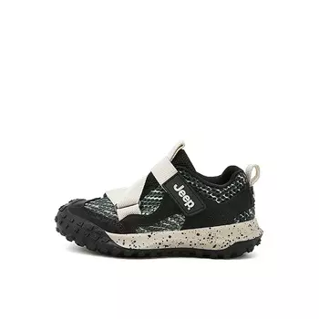 Кроссовки Jeep Kids Lifestyle Shoes Kids Low-top Beige, бежевый/черный