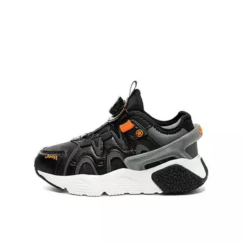 Кроссовки Jeep Kids Lifestyle Shoes Kids Low-top Vintage Black, черный