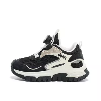 Кроссовки Jeep Kids Lifestyle Shoes Kids Low-top White, черный/белый