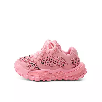 Кроссовки Jeep Kids Lifestyle Shoes Kids Low-top Red Plum Powder, красный