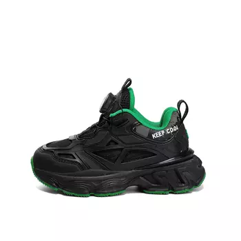 Кроссовки Jeep Kids Lifestyle Shoes Kids Low-top Green, черный