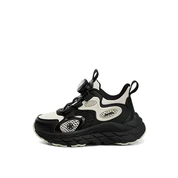 Кроссовки Jeep Kids Lifestyle Shoes Kids Low-top Metallic Black, черный