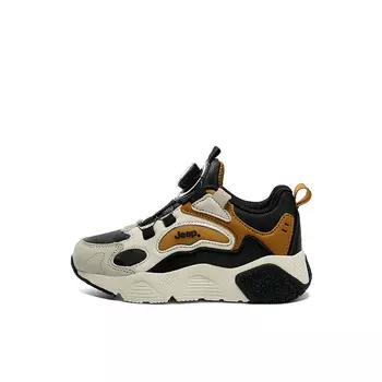 Кроссовки Jeep Kids Lifestyle Shoes Kids Low-top Brown, черный/коричневый