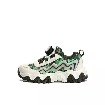 Кроссовки Jeep Kids Lifestyle Shoes Kids Low-top Army Green Camouflage, хаки