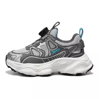 Кроссовки Jeep Kids Lifestyle Shoes Kids Low-top Gray/Blue, серый/синий