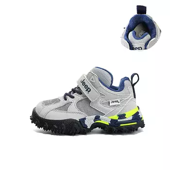 Кроссовки Jeep Kids Lifestyle Shoes Kids Low-top Gray, темно-синий