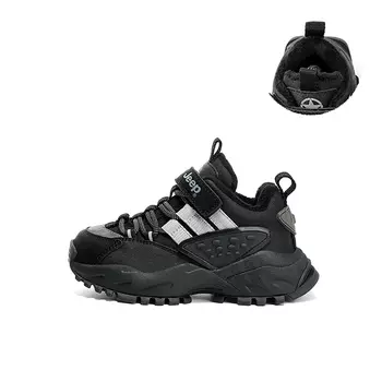Кроссовки Jeep Kids Lifestyle Shoes Kids Low-top Black/grey, черный