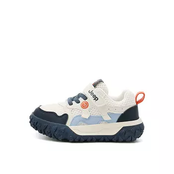 Кроссовки Jeep Kids Lifestyle Shoes Kids Low-top Blue, бежевый/синий