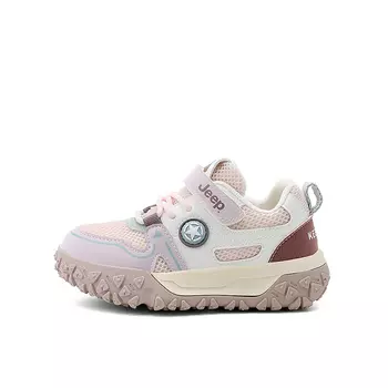 Кроссовки Jeep Kids Lifestyle Shoes Kids Low-top Beige, розовый