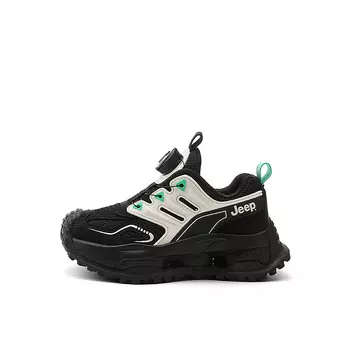 Кроссовки Jeep Kids Lifestyle Shoes Kids Low-top White, черный