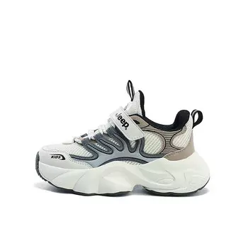Кроссовки Jeep Kids Lifestyle Shoes Kids Low-top Beige, бежевый