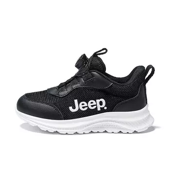 Кроссовки Jeep Kids Lifestyle Shoes Kids Low-top White, черный