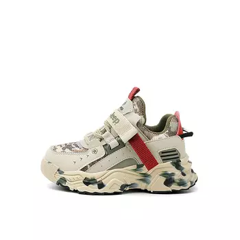 Кроссовки Jeep Kids Lifestyle Shoes Kids Low-top Camouflage, зеленый