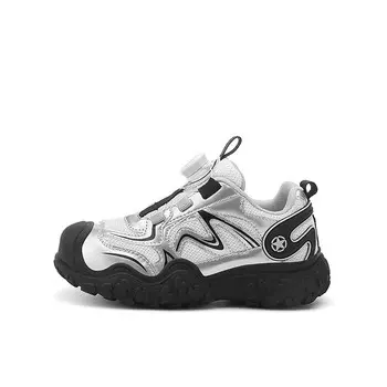 Кроссовки Jeep Kids Lifestyle Shoes Kids Low-top Silver/Black, черный