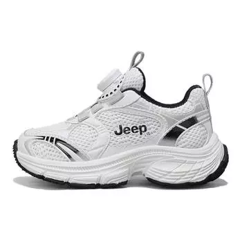Кроссовки Jeep Kids Lifestyle Shoes Kids Low-top White/Black, белый/черный