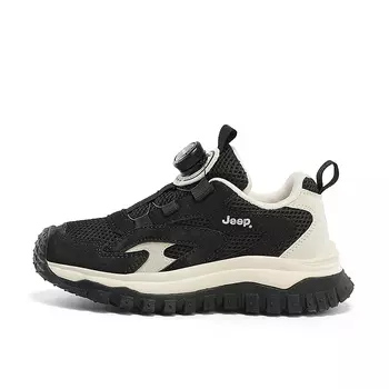Кроссовки Jeep Kids Lifestyle Shoes Kids Low-top Beige, черный