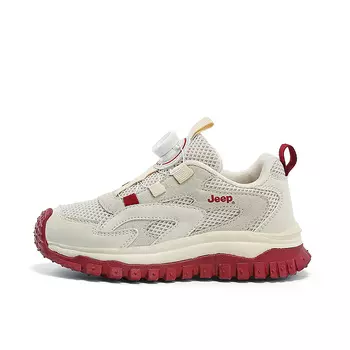 Кроссовки Jeep Kids Lifestyle Shoes Kids Low-top Red, бежевый