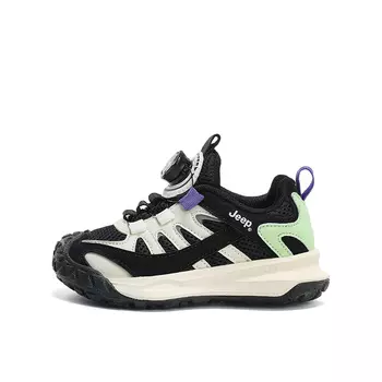 Кроссовки Jeep Kids Lifestyle Shoes Kids Low-top White, черный/белый