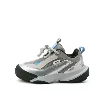 Кроссовки Jeep Kids Lifestyle Shoes Kids Low-top Silver Gray, серый