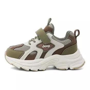 Кроссовки Jeep Kids Lifestyle Shoes Kids Low-top Military Green, хаки