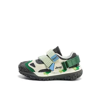 Кроссовки Jeep Kids Lifestyle Shoes Kids Low-top Grey/white, зеленый
