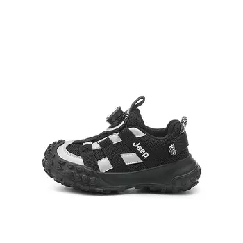 Кроссовки Jeep Kids Lifestyle Shoes Kids Low-top Grey/black, черный
