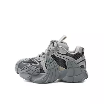 Кроссовки Jeep Kids Lifestyle Shoes Kids Low-top Gray, серебряный
