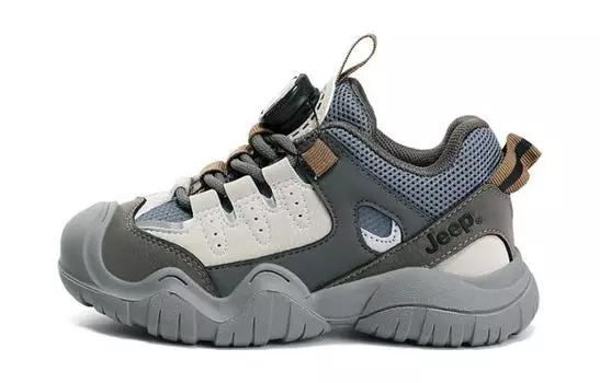 Кроссовки Jeep Kids Lifestyle Shoes Kids Low-top Beige, серый/синий