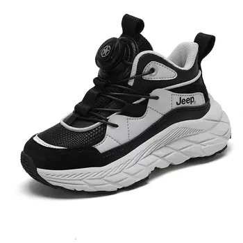 Кроссовки Jeep Kids Lifestyle Shoes Kids Low-top Gray, черный