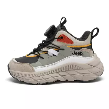 Кроссовки Jeep Kids Lifestyle Shoes Kids Low-top Red/yellow/green/khaki, цвет Morandi